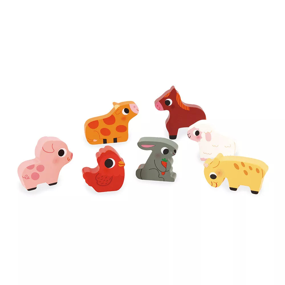 Puzzle 7 pièces "La Ferme" - Janod