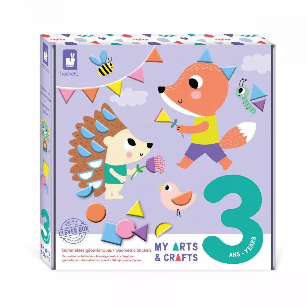 Coffret créatif "Gommettes géométriques" - Janod
