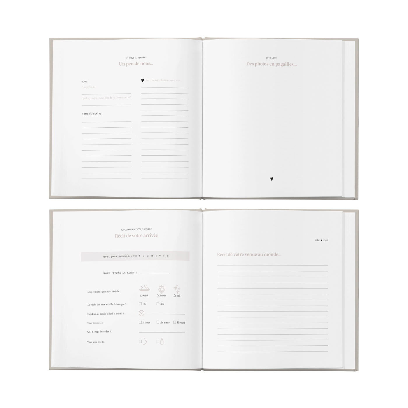 Livre de naissance "Jumeaux" - Zakuw