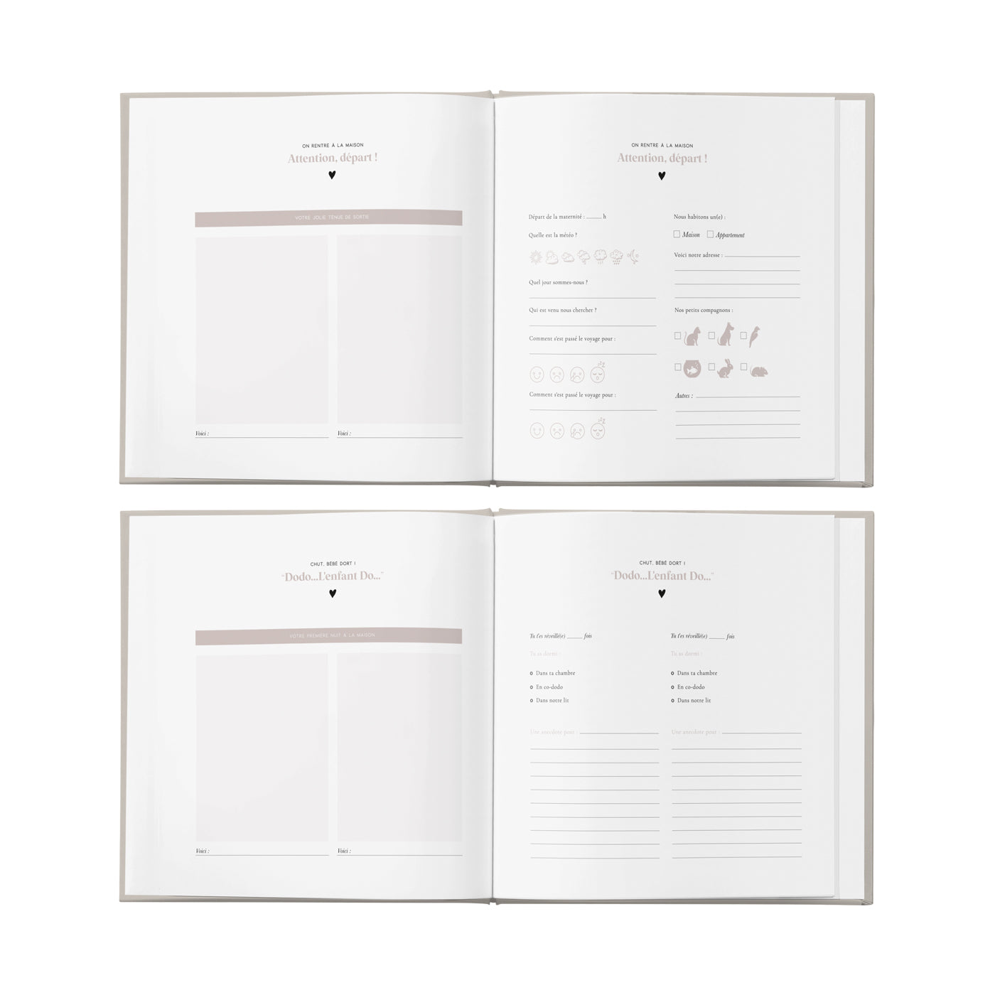 Livre de naissance "Jumeaux" - Zakuw