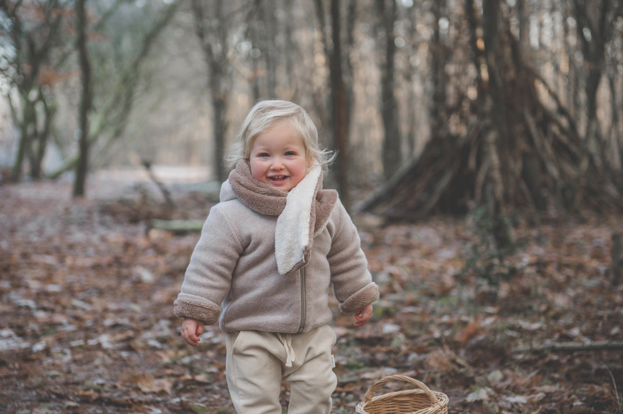 Veste bébé réversible Denver Clay / Chestnut - Koeka