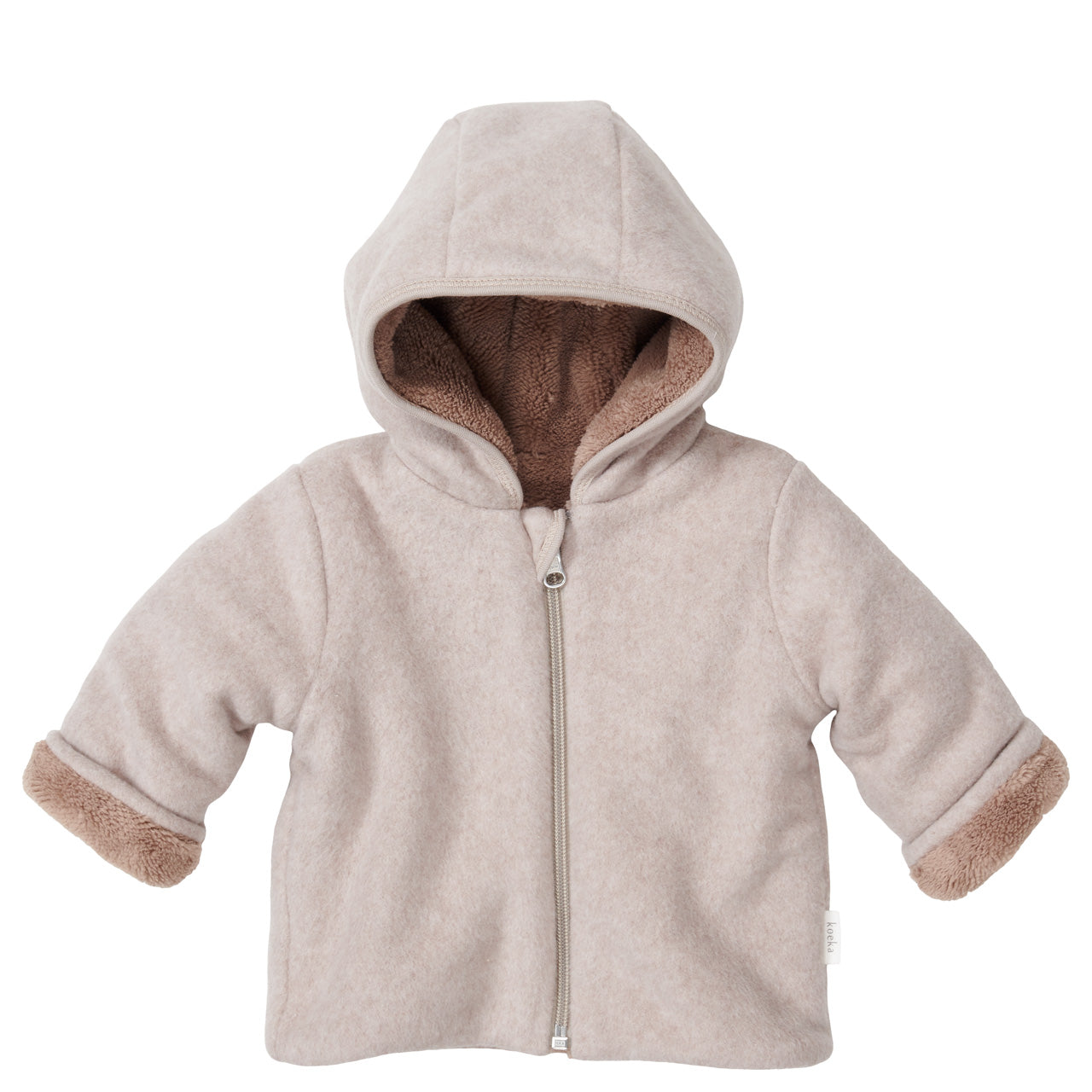 Veste bébé réversible Denver Clay / Chestnut - Koeka