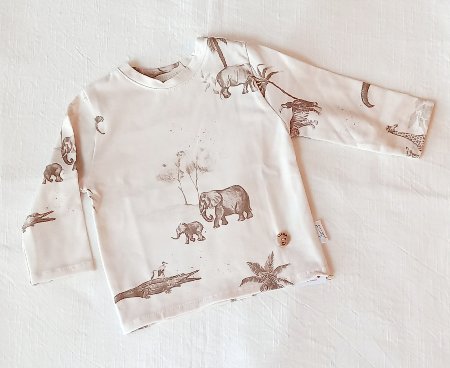 T-shirt longues manches "Safari Vintage" - Liena