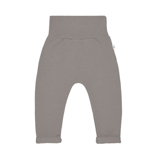 Pantalon bébé coton bio "Taupe" - Lässig