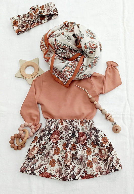 Blouse "Flower Vintage" (T80) - Liena