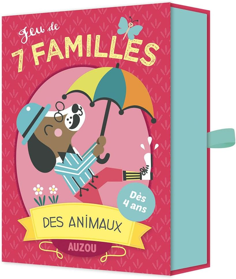 Jeu de cartes des 7 familles - Auzou