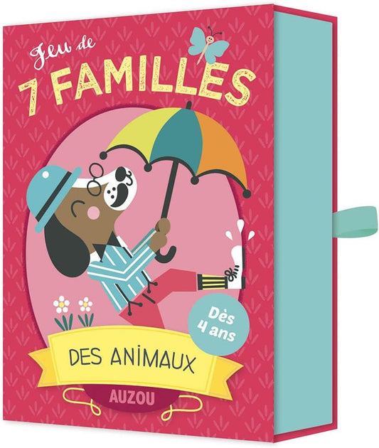 Jeu de cartes des 7 familles - Auzou