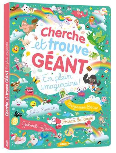 Livre - Cherche et trouve géant "En plein imaginaire" - Auzou