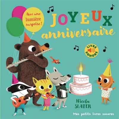 Livre: "Joyeux anniversaire " - Gallimard Jeunesse