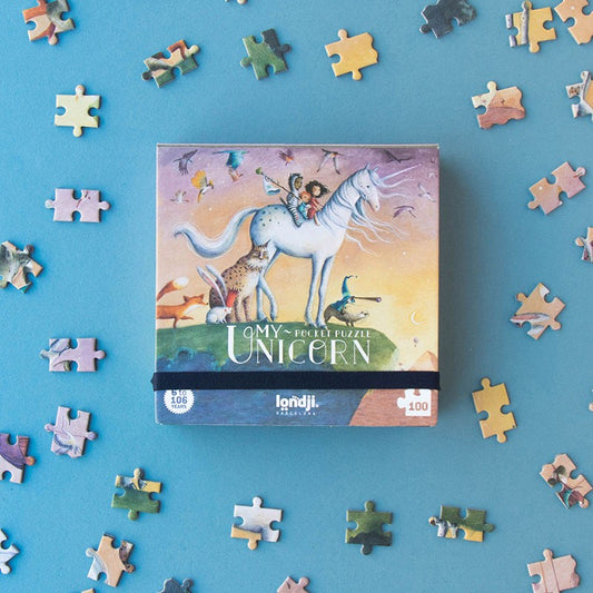 Puzzle pocket "My unicorn" - Londji