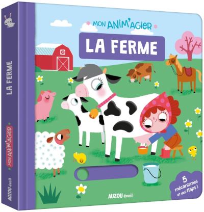 Livre: "Mon anim'agier - la ferme" - Auzou