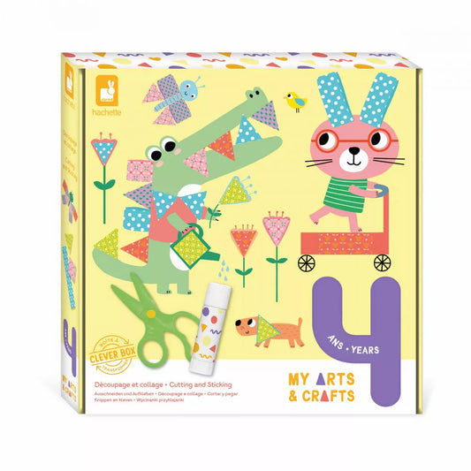 Kit créatif "Découpage et collage" (4 ans) - Janod