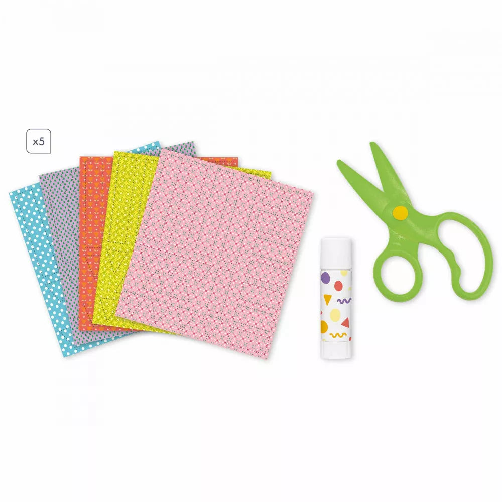 Kit créatif "Découpage et collage" (4 ans) - Janod