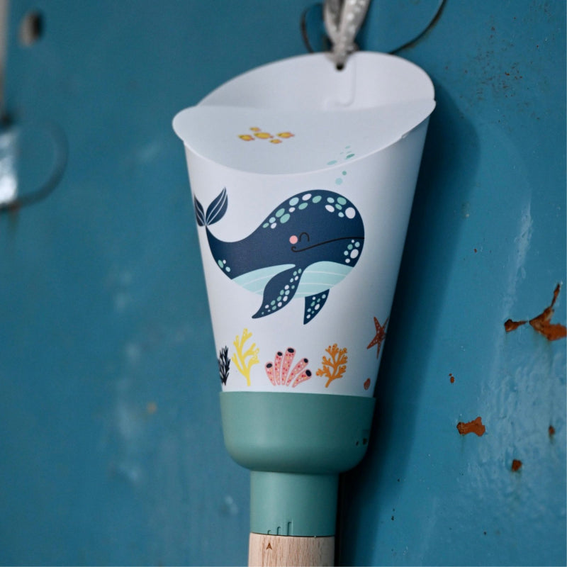 Lampe nomade " Baleine rêveuse" - Maison Polochon