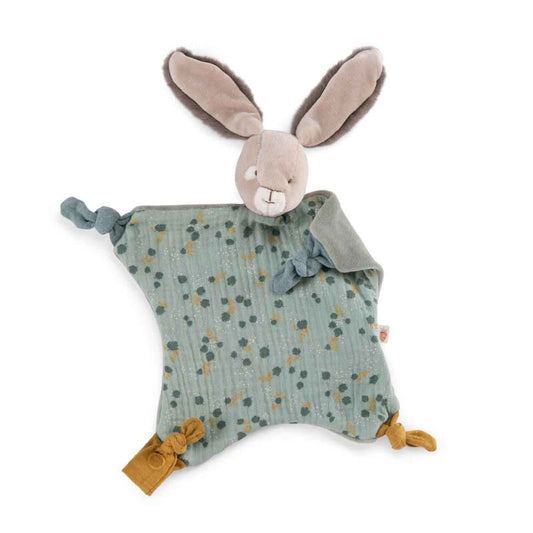 Doudou lapin sauge "Trois petits lapins" - Moulin Roty