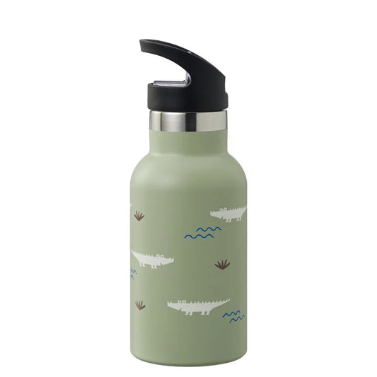 Gourde isotherme "Crocodiles" 350ml - Fresk