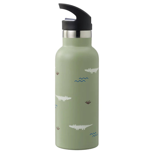 Gourde isotherme "Crocodiles" 500ml - Fresk