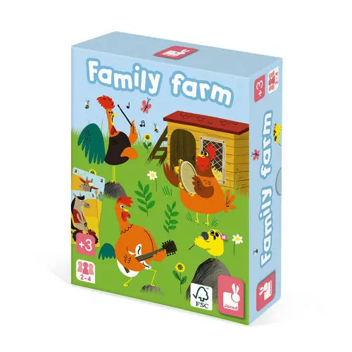 Jeu des 7 familles "Family Farm" - Janod