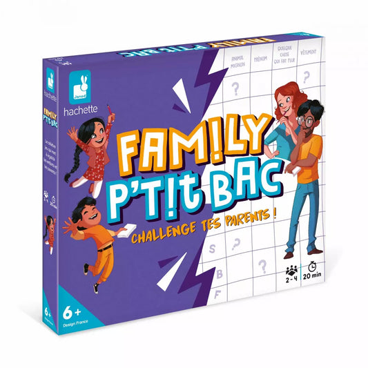 Jeu Family P'tit Bac "Challenge tes parents" - Janod