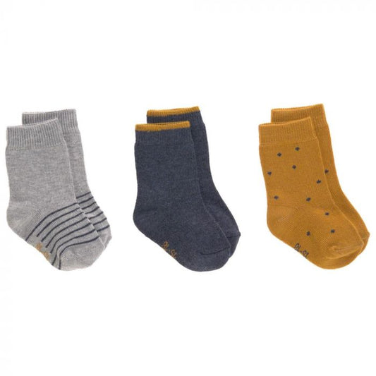 Pack de 3 paires de chaussette newborn (15-18) - Lässig