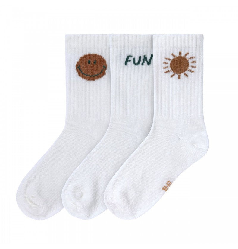 Pack de 3 paires de chaussettes "Little Gang - Fun" - Lässig