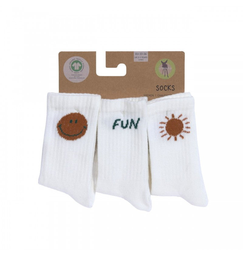 Pack de 3 paires de chaussettes "Little Gang - Fun" - Lässig