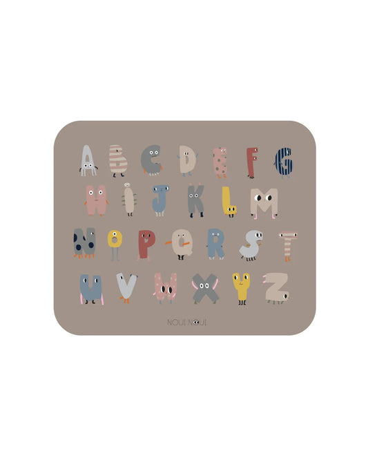 Set de table XL (55x45cm) Alphabet - Noui Noui