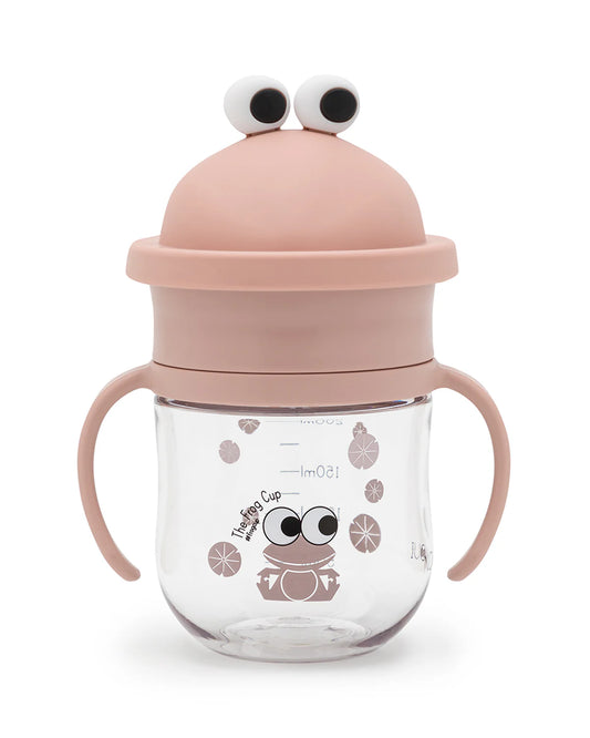 Tasse d'apprentissage "Grenouille rose" (250ml) - Noui Noui