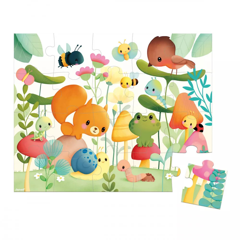 Puzzle "Les compagnons du jardin" - Janod